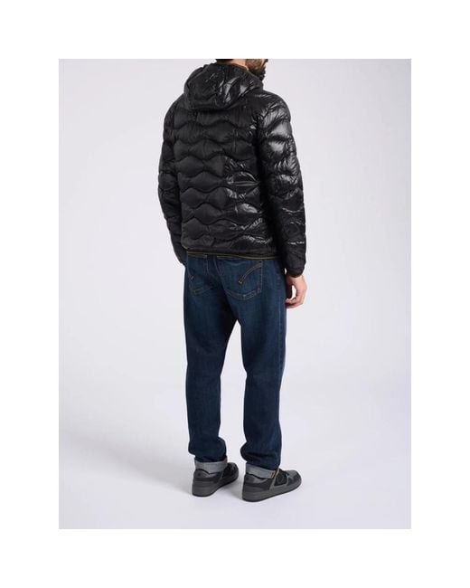 Blauer Black Down Jackets for men