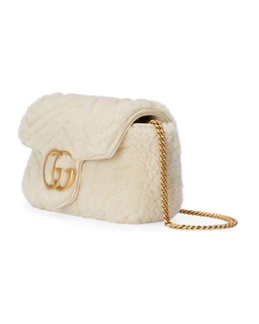 Gucci Natural Cross Body Bags