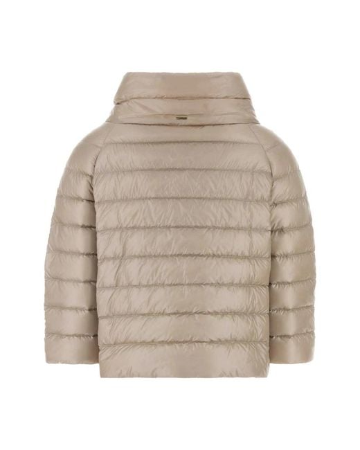 Down Jackets Herno en coloris Natural