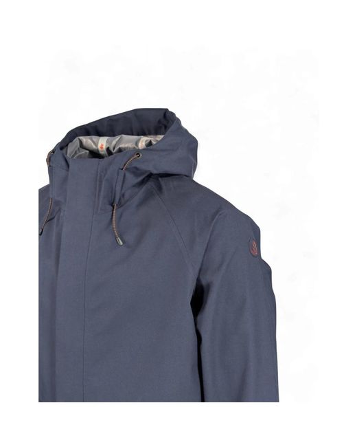 Save The Duck Blue Rain Jackets for men
