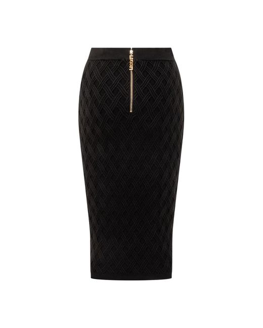 Elisabetta Franchi Black Pencil Skirts