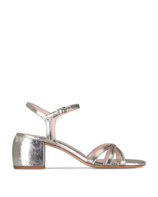 Agl Attilio Giusti Leombruni Metallic High Heel Sandals
