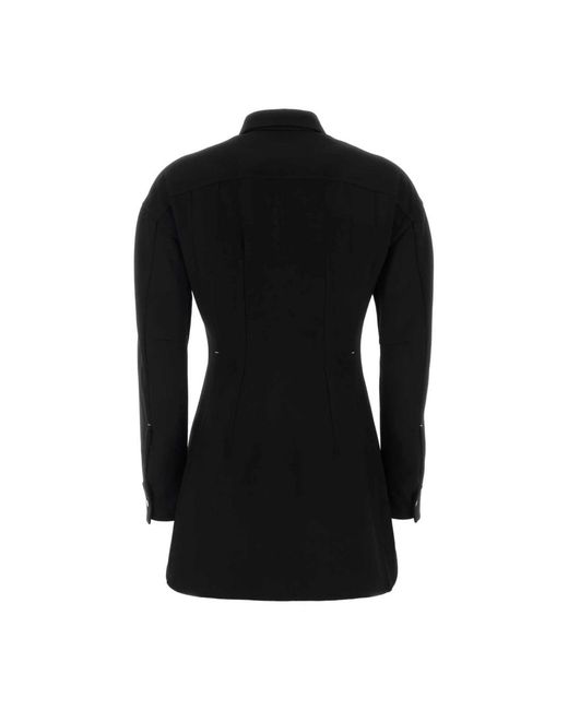 Jil Sander Black Shirt Dresses
