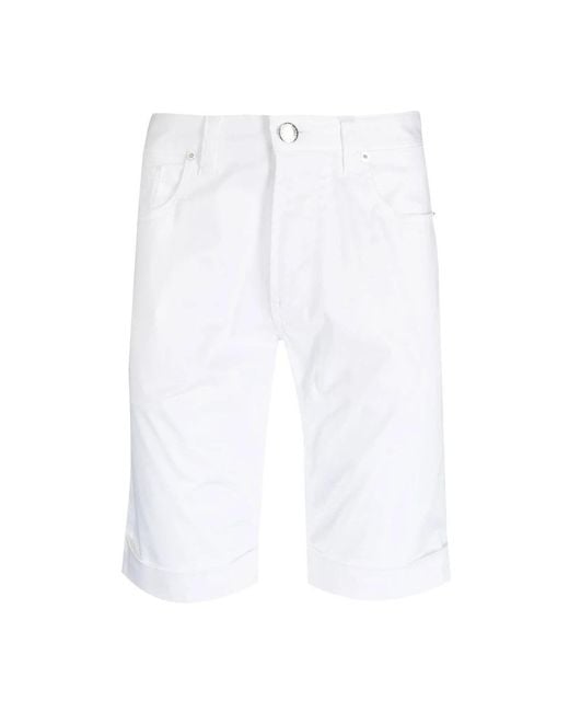 Emporio Armani White Casual Shorts for men
