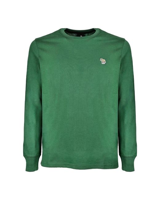 PS by Paul Smith Green Round-Neck Knitwear for men