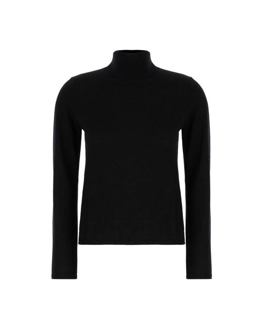 Max Mara Black Stilvolle Strickkollektion