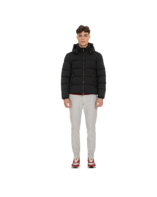 Moorer Winter Jackets in het Black voor heren