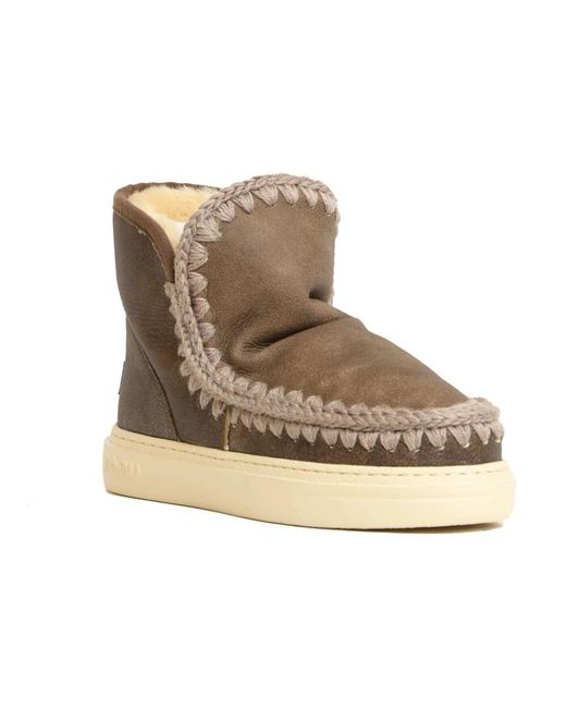 Mou Natural Winter Boots