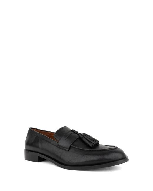 ADRIANNA FERETTI Black Loafers