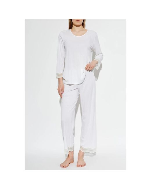 Pyjamas Hanro de color White