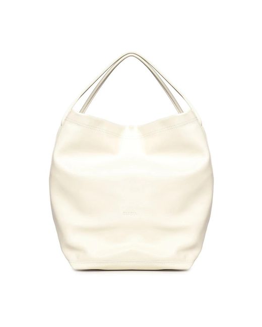 BIASIA White Shopping Bags