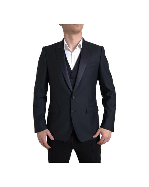 Dolce & Gabbana Blue Blazers for men