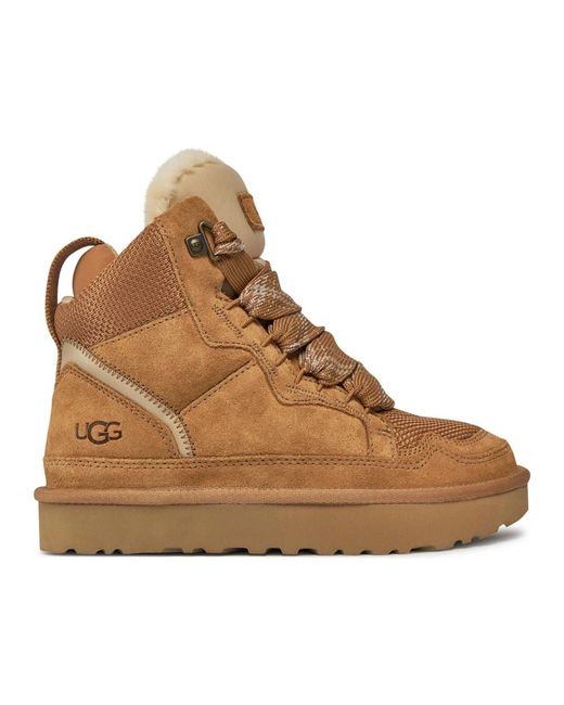 Ugg Brown Highmel Sneaker