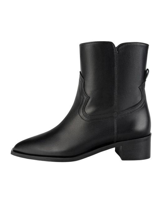 Heeled Boots L37 de color Black
