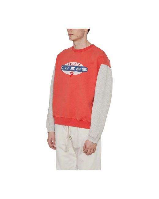 Sweatshirts & hoodies > sweatshirts Guess pour homme en coloris Red
