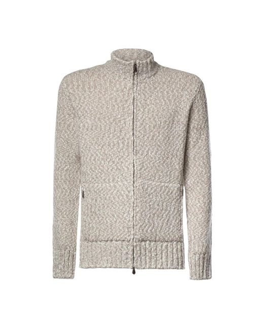 Cardigans Eleventy pour homme en coloris Gray