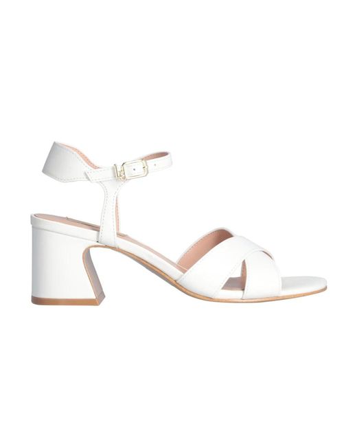Shoes > sandals > high heel sandals Liu Jo en coloris White