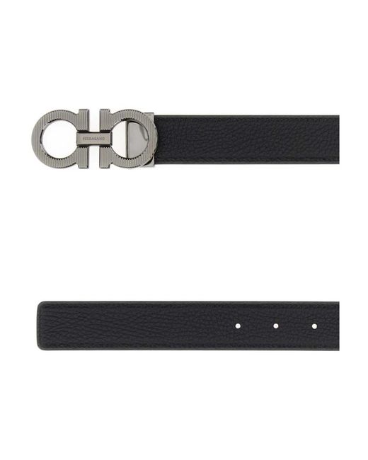 Ferragamo Reversible Gancini Belt in Black für Herren