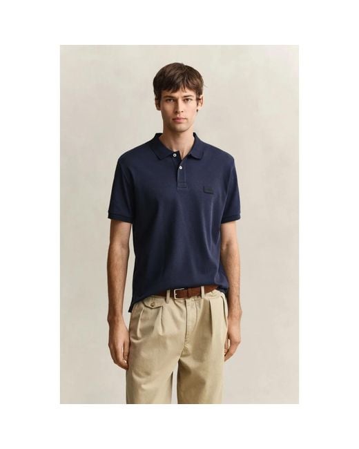 Gant Blue Polo Shirts for men