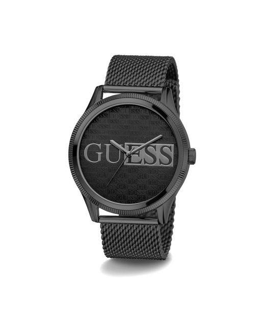 Guess Armbanduhr reputation schwarz 44 mm gw0710g3 in Black für Herren