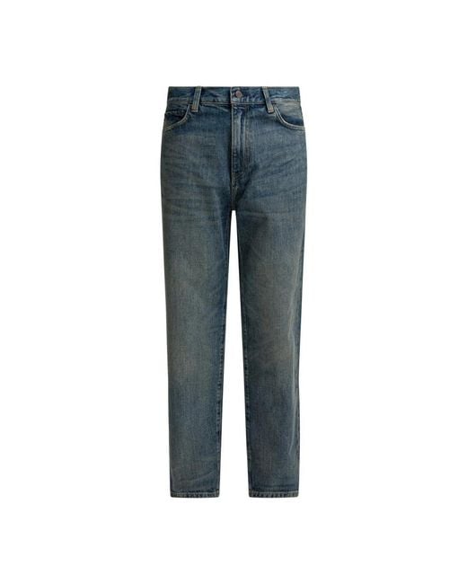 Carhartt Blue Slim Fit Jeans for men