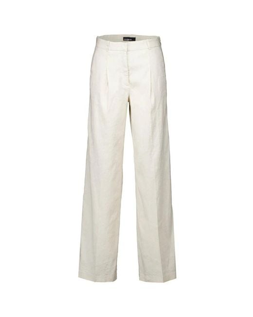 Cambio Natural Straight Trousers