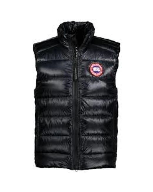 Canada Goose Black Vests for men