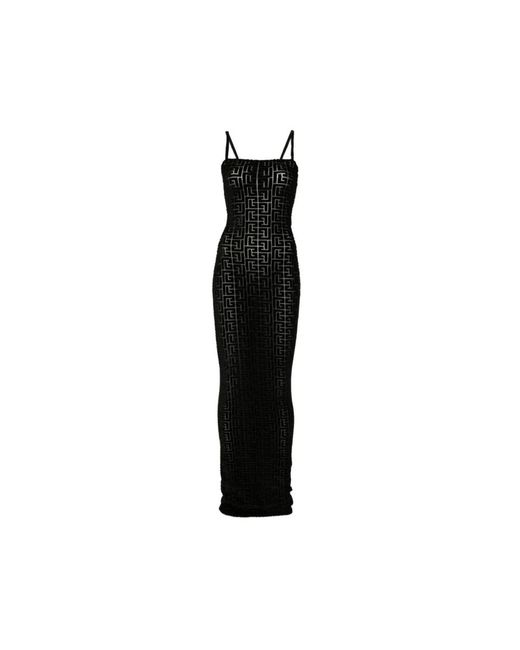 Balmain Black Gowns