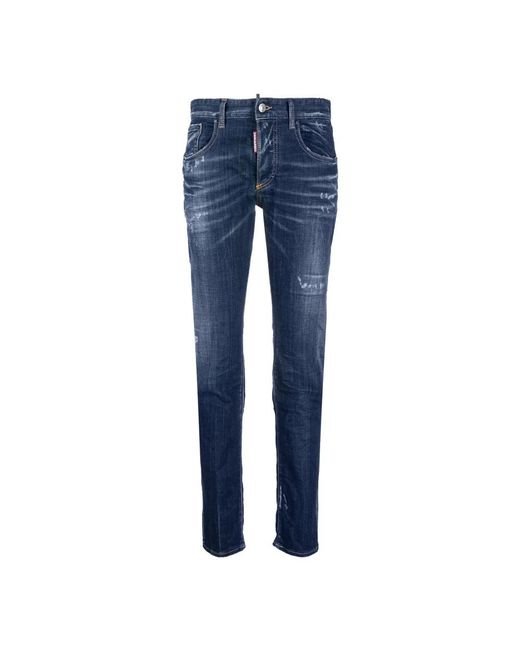 DSquared² Blue Slim Fit Jeans