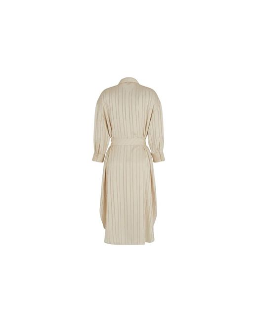 ARMANI EXCHANGE Natural Shirt Dresses