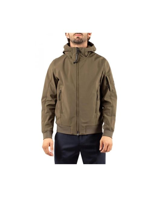 C P Company Brown Winter Jackets for men