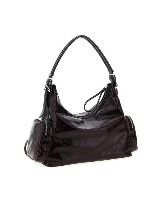 Stella McCartney Black Braune Dartmood Schultertasche