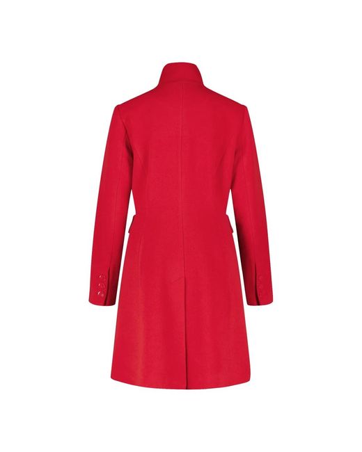 Single-Breasted Coats Gerry Weber de color Red