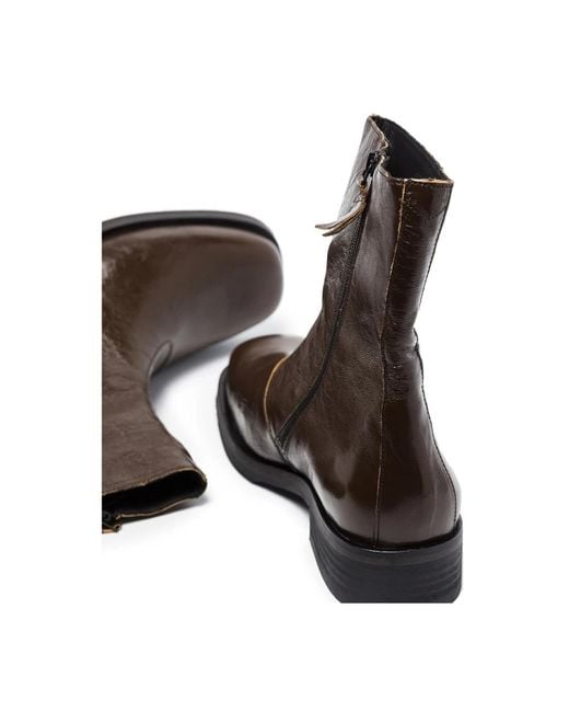 Our Legacy Brown Ankle Boots for men