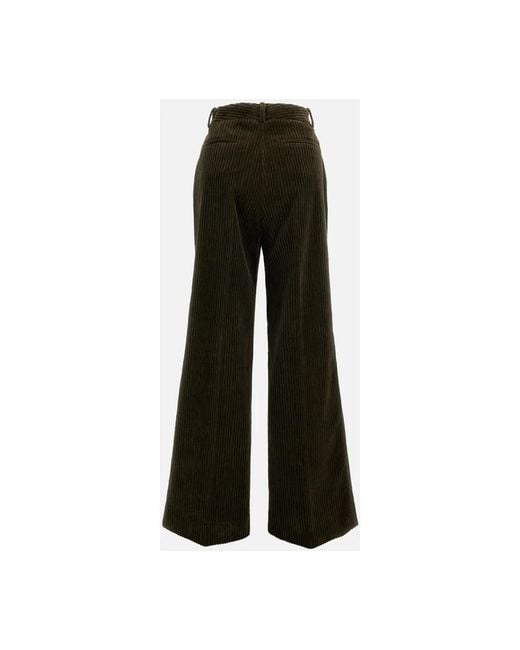 Wide Trousers P.A.R.O.S.H. de color Black