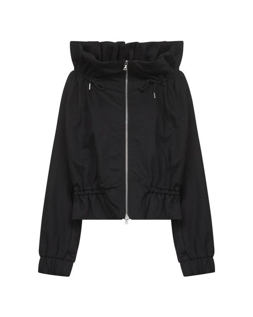 Dries Van Noten Black Zip-Throughs
