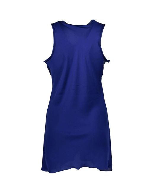 Silvian Heach Blauwe Tanktop Brede Schouder in het Blue