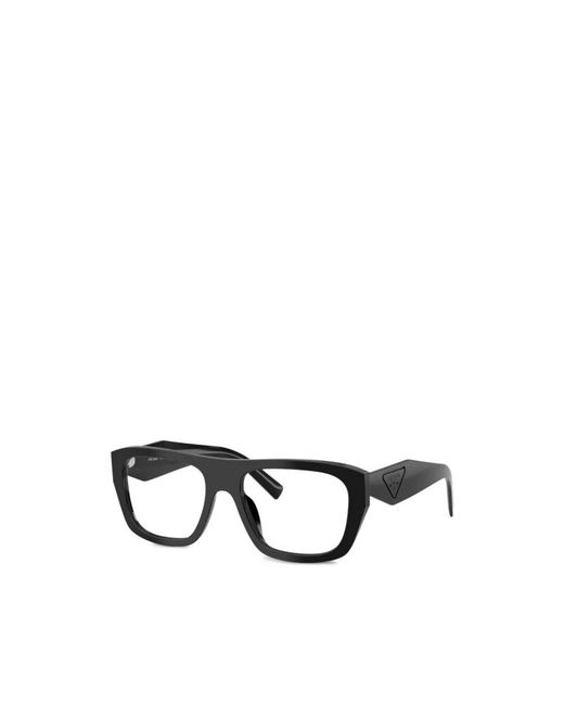 Prada Black D07Vu Eyeglasses