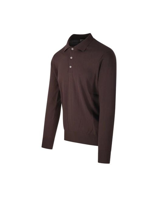 Altea Brown Polo Shirts for men