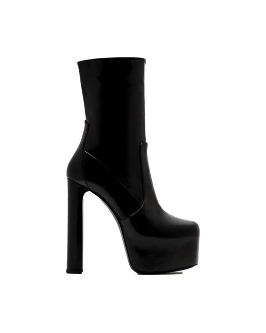 Saint Laurent Black Heeled Boots