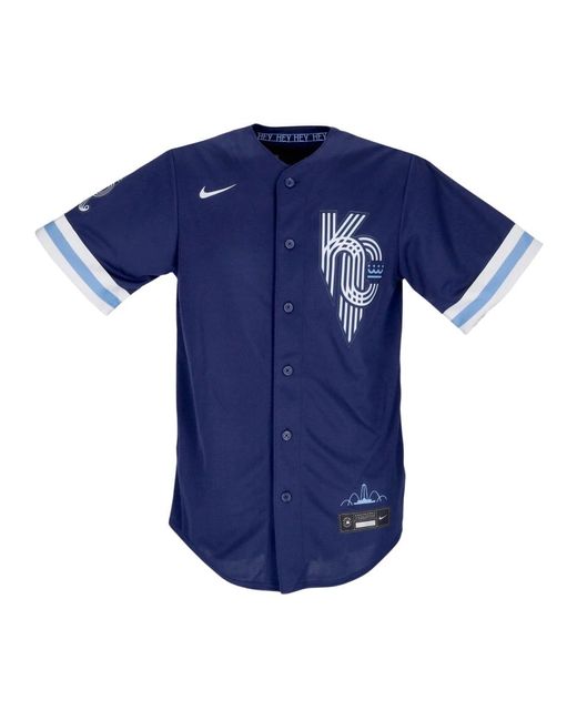 Nike Mlb official replica jersey city connect in Blue für Herren