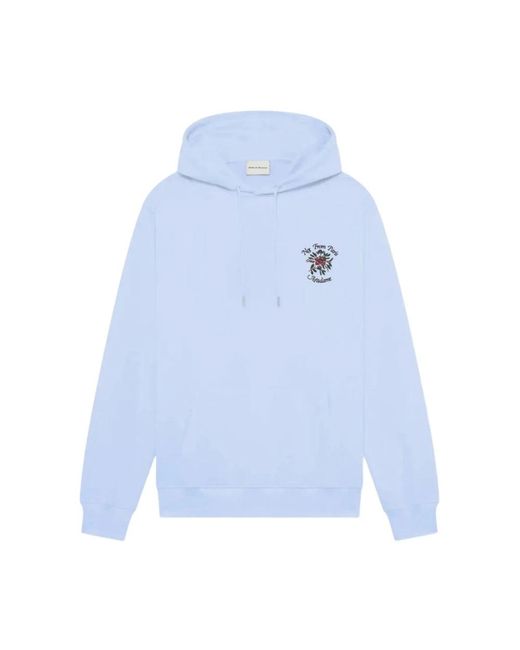 Drole de Monsieur Blue Hoodies for men