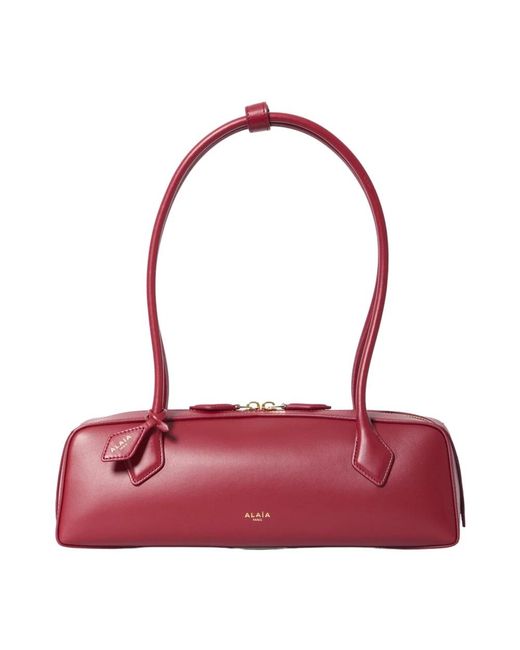 Shoulder Bags di Alaïa in Red