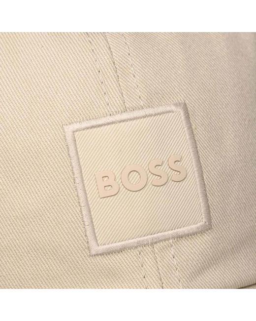 Boss Accessoires ,Katoen Derrel-Pl Cap in het Natural voor heren