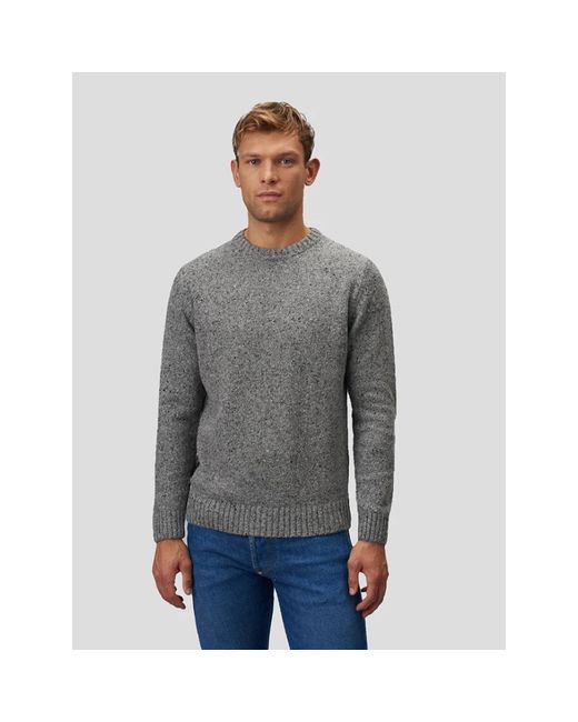 Round-Neck Knitwear Blauer pour homme en coloris Gray