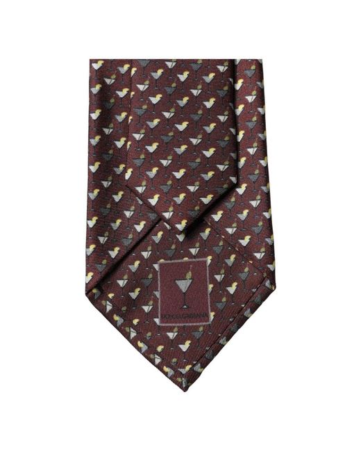 Ties di Dolce & Gabbana in Brown da Uomo