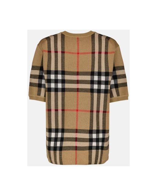 Burberry Brown T-Shirts for men