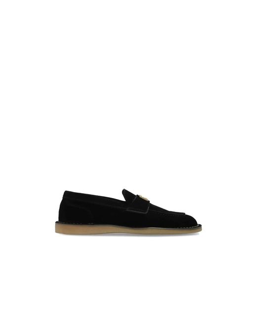 Dolce & Gabbana Black Loafers