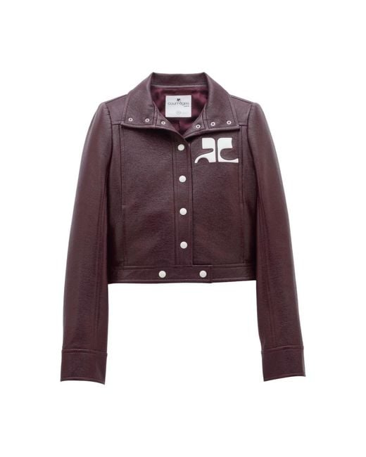 Courreges Purple Light Jackets