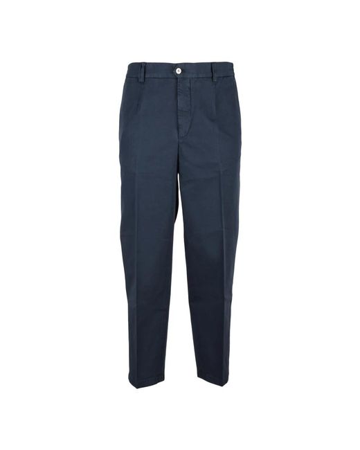 BRIGLIA Blue Chinos for men